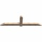 Ekena Millwork Eugene Smooth Timber Gable Bracket, Douglas Fir, 84"W x 24"H x 3 1/2"D x 5 1/2"F, 7/12 Pitch GBW084X24X0406EUG00SDF - alternate 5